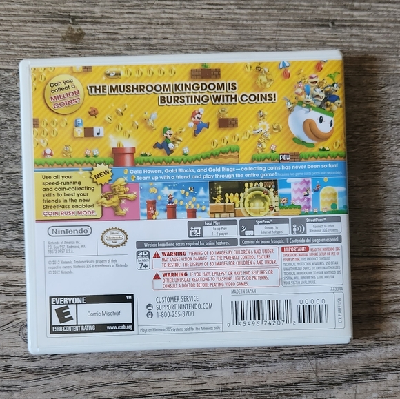 Super Mario bros. 2 case Nintendo 3DS - Picture 2 of 3